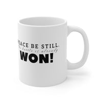 PEACE BE STILL Ceramic Mug 11oz