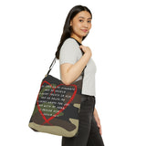 PSALM 28:7 -Adjustable Tote Bag (AOP)