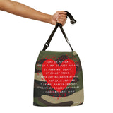 1 CORINTHIANS 13:4-5 -Adjustable Tote Bag (AOP)