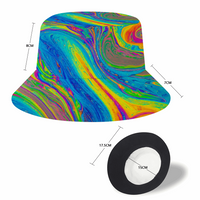 COLORFUL PAINT SPLASH: Bucket Hat