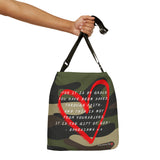Ephesians 2:8- Adjustable Tote Bag (AOP)