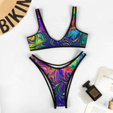COLOR SPLASH ME: Women's Two Piece Swimsuits Sexy Bikini Suit