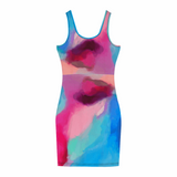 COLOR ME CLOUDY: Women's Tank Dress Stylish Sleeveless Dress