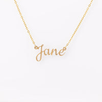 Personalized Stainless Steel Name Necklace