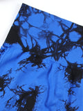 CHRLEISURE Tie-Dye Yoga Shorts with Side Holes