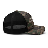 EXCELLENCE- BLACK WOMEN RISING: Camouflage trucker hat