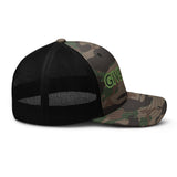 GIVE GRACE: Camouflage trucker hat