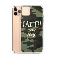 FAITH OVER FEAR: Clear Case for iPhone®