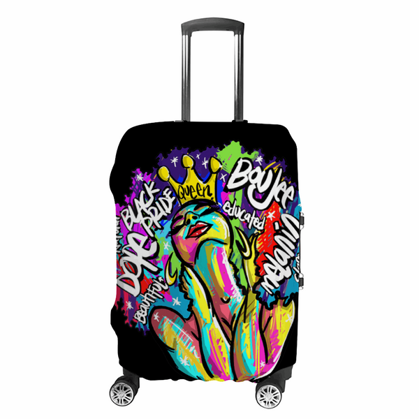 DOPE.BOUJEE.QUEEN: Anti-Scratch Luggage Cover
