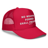 NO WEAPON 2: Foam trucker hat