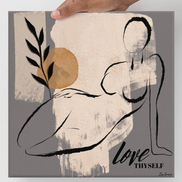 Love Thyself: Canvas Wall Art