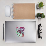 LOVE: Holographic stickers
