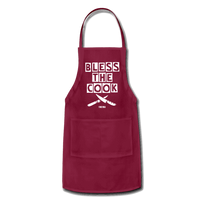 BLESS THE COOK: Adjustable Apron - Zee Grace Tee