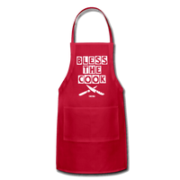 BLESS THE COOK: Adjustable Apron - Zee Grace Tee