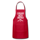 BLESS THE COOK: Adjustable Apron - Zee Grace Tee