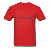 #FAITHSTRONG: UNISEX T-Shirt - red