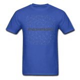 #FAITHSTRONG: UNISEX T-Shirt - royal blue