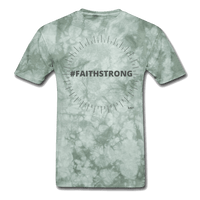 #FAITHSTRONG: UNISEX T-Shirt - military green tie dye