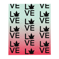 Love Weed: Throw Blanket