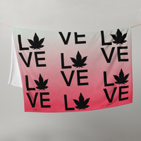 Love Weed: Throw Blanket