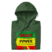 BLACK HISTORY MONTH / GRACE & POWER: Unisex Hoodie