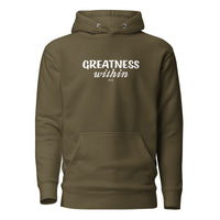 GREATNESS WITHIN: Unisex Hoodie