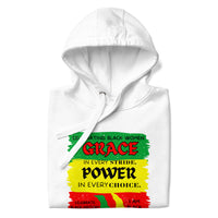 BLACK HISTORY MONTH / GRACE & POWER: Unisex Hoodie