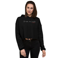 NO WEAPON 24 :Crop Hoodie