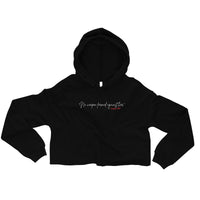 NO WEAPON 24 :Crop Hoodie