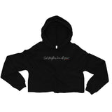 GOD STRENGTHENS: Crop Hoodie