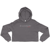 NO WEAPON 24 :Crop Hoodie