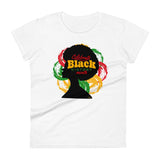 CELEBRATE BLACK HISTORY MONTH: Women's short sleeve t-shirt