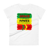 BLACK HISTORY MONTH / GRACE & POWER: Women's short sleeve t-shirt