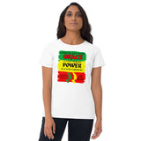 BLACK HISTORY MONTH / GRACE & POWER: Women's short sleeve t-shirt
