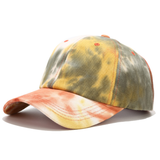 Multicolor Tie-dye Printing Baseball Hat
