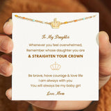 Crown Shape 18K Gold-Plated Bead Bracelet
