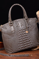 PU Leather CROC Handbag