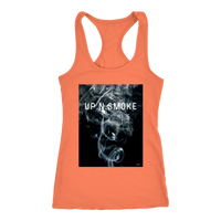 UP.N.SMOKE: Racerback Tank & Womens V-Neck - Zee Grace Tee