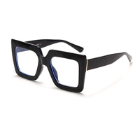 Trendy Oversized Square Eyeglasses UV400