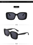 Chunky RETRO THICK FRAME Square Oversized Sunglasses