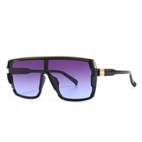 RETRO FASHION Oversized Square Gradient SUNGLASSES UV400