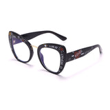 Various Design Print Cat Eye Optical Glasses