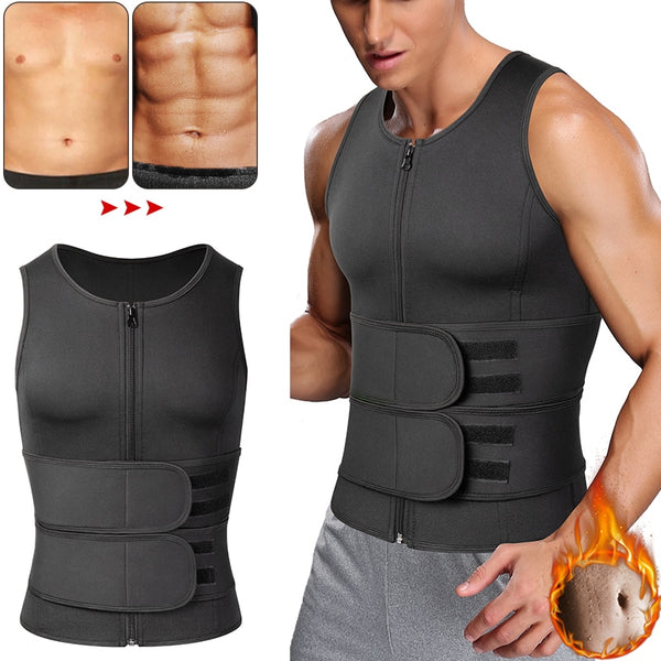Men's Sweat Sauna Fitness Vest