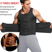 Men's Sweat Sauna Fitness Vest