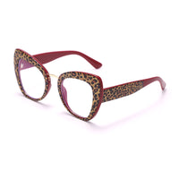 Various Design Print Cat Eye Optical Glasses