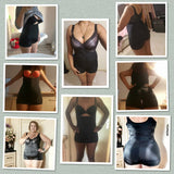 Latex Full Body Underbust Slimming Jumpsuit