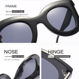 Oversized Cat Eye RETRO Sunglasses