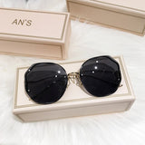 RIMLESS OCEAN CUT Gradient Sunglasses