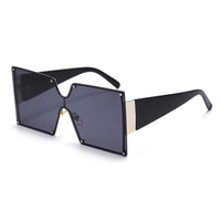 Square Oversized Gradient Sunglasses