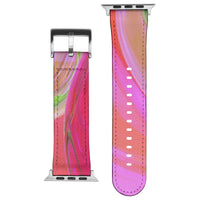 Pink Abstract: Apple Watch Bands